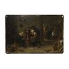 Oil Painting Style Retro Characters Landscapes Metal Tin Sign Wall Poster