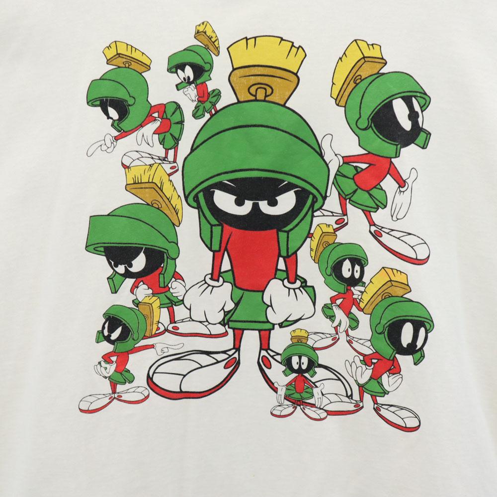 WARNER BROS. STUDIO STORE 90s Looney Tunes Short sleeve Marvin the Martian T-shirt Men's Used