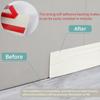 1PC 2m/78.74inch Soft Skirting Board Self-Adhesive Wall Sticker Wall Corner Floor Line Renovation Ugly Decoration Strip
