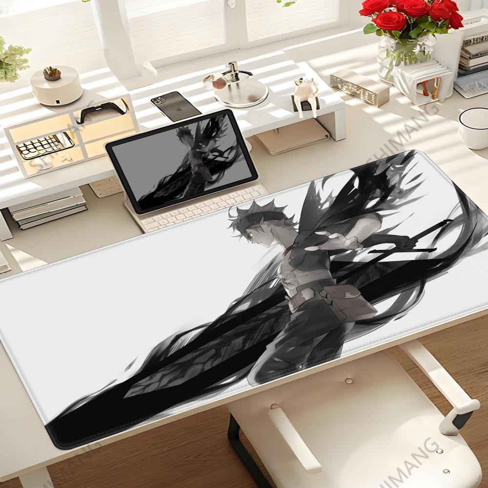 Popular Anime Cool Boy Bblack Cclover Mousepad Antislip Desk Mat Laptop Soft Mice Pad Computer Gaming Accessories Mouse Pads