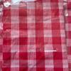Disposable Plastic Gingham Tablecloth