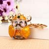 Exquisite Rhinestone Bear Keychain Pendant for Women - Cute Gift for Bag Accessory