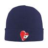 I Heart Lebanon Lebanese Flag Warm Knitted Cap Fashion Bonnet Hat Autumn Winter Outdoor Beanies Hats for Unisex Adult
