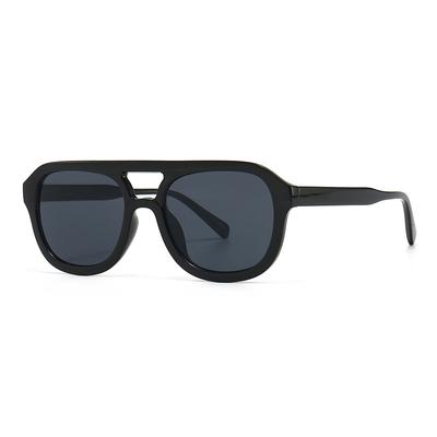 Round Vintage Sunglasses Woman 2022 Fashion Design Retro Brand Sun Glasses Female Lady Double Bridges Designer Oculos De Sol