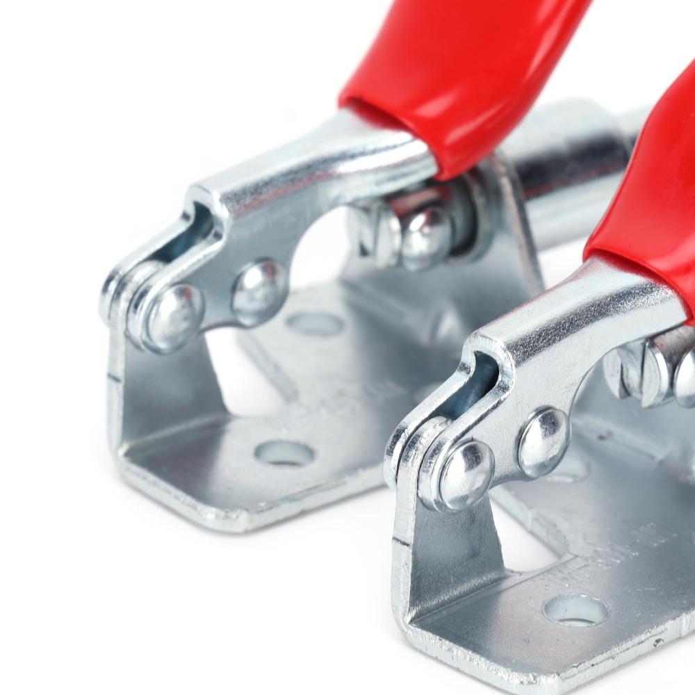 2pcs Precision Toggle Clamp Adjustable Quick Positioning Clamp Push Pull Toggle Clamp  Woodworking