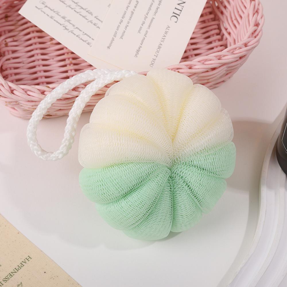 

Dual-Color PE Bath Sponge - Durable, Super Soft Lathering Net for Hanging in the Bathroom 10cm Diameter
