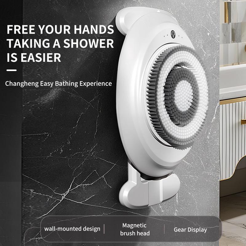 Smart Wall-Mounted Electric Shower & Back Scrubber