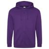 Awdis Unisex Adult Zipped Hoodie