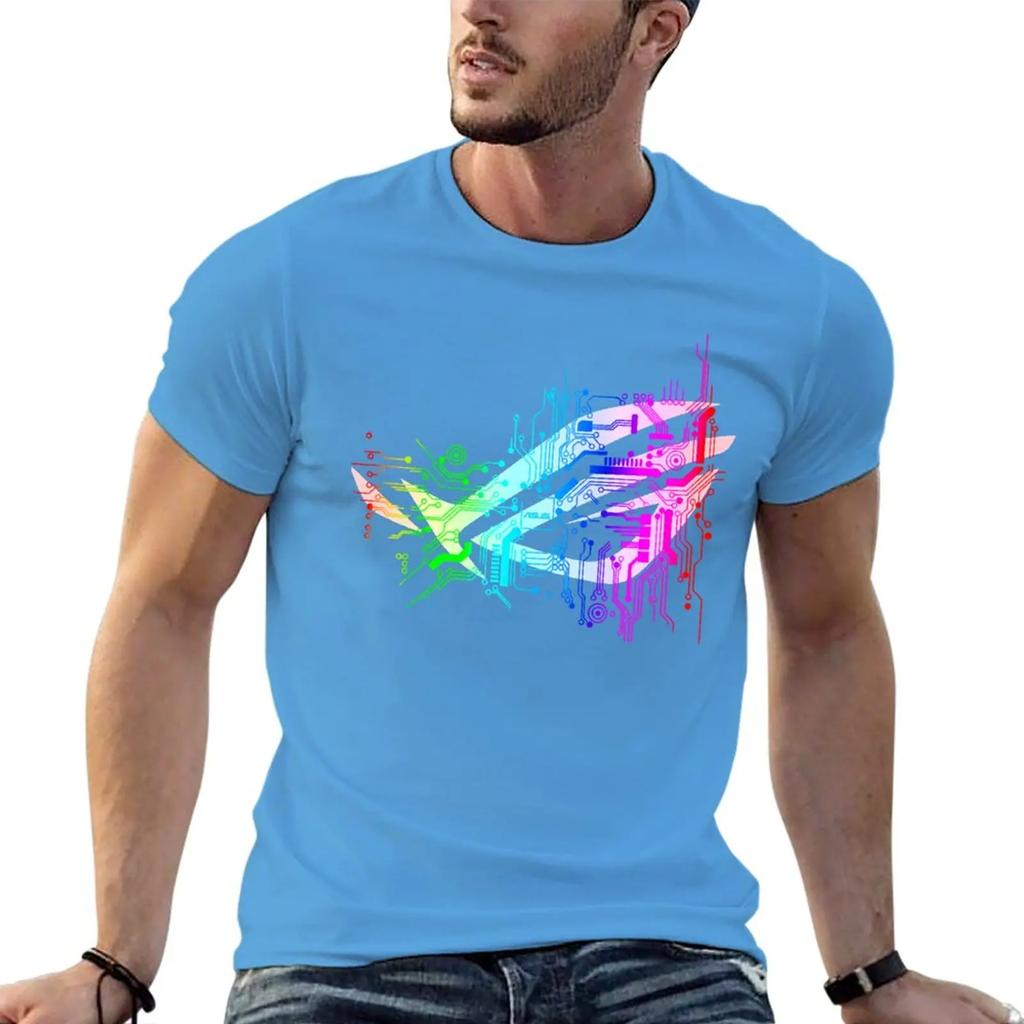 Asus Rog Premium T-Shirt plus size tops animal print shirt for boys vintage t shirt plain t-shirt vintage t shirts
