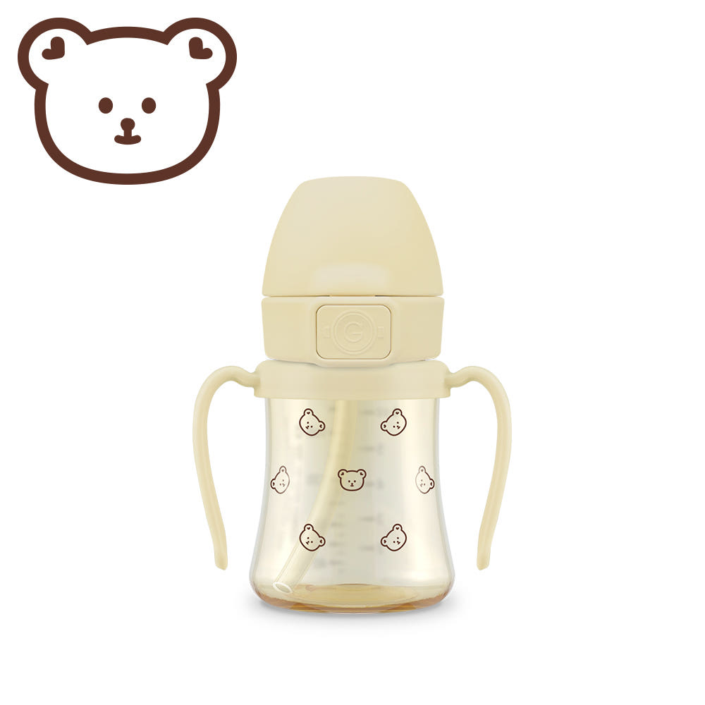 Grosmimi PPSU Straw Cup (200ml) Butter