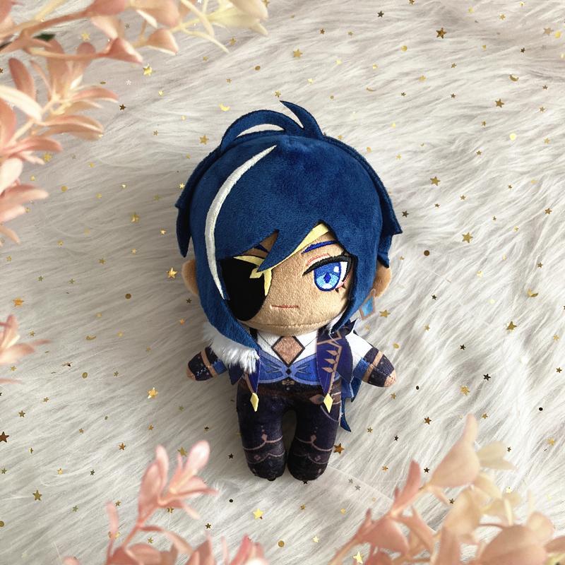 Anime Genshin Impact Kaeya Plush Doll Toy Game Cute Soft Stuffed Pillow Kids Gift 20cm