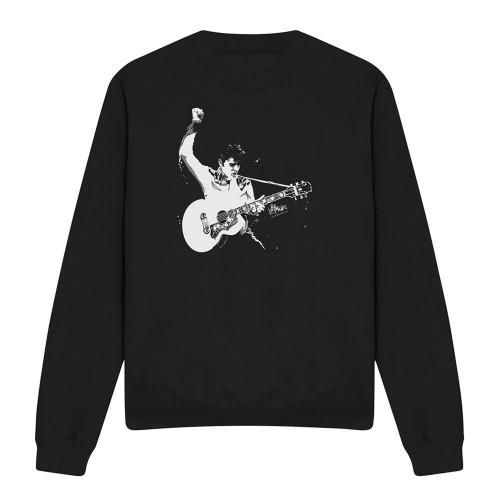 Elvis Presley Unisex Adult Guitarman Sweatshirt