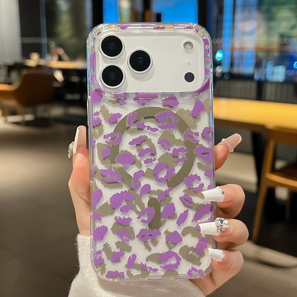 

Lip Print For Magsafe Phone Case For iPhone 17 16 15 14 13 Pro Max 16E Magnetic Wireless Charge Shockproof Hard Cover iPhone Air