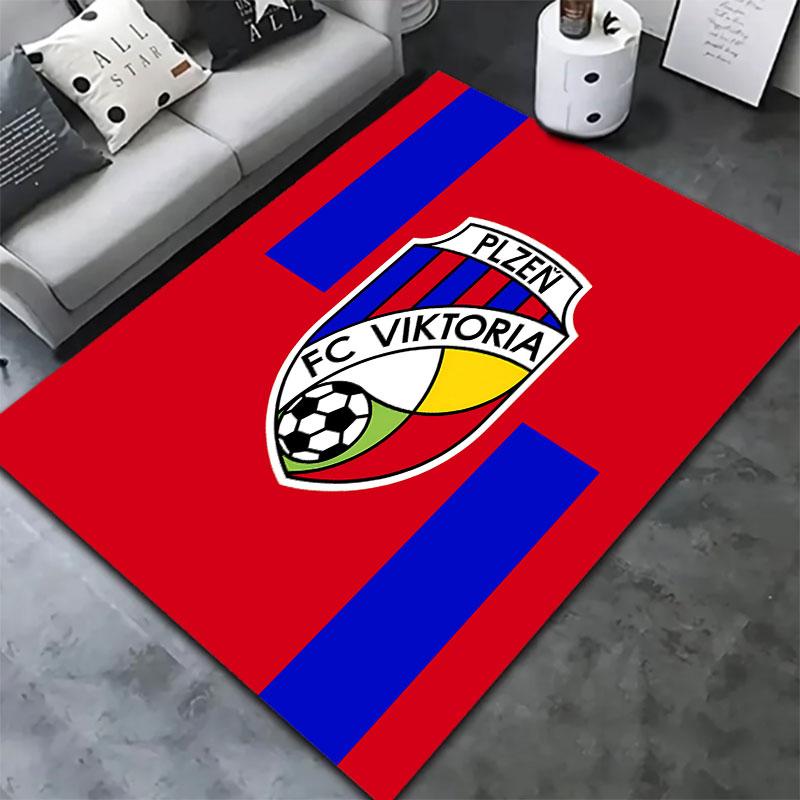 FC Viktoria Plzen Carpet Rug for Living Room Bedroom Home Sofa Decoration,Kids Play Non-slip Floor Mat
