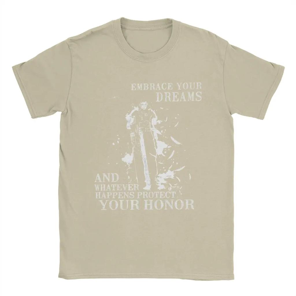 Vintage Final Fantasy 7 T-Shirt for Round Neck Pure Cotton T Shirt Short Sleeve Tee Shirt Gift Idea Clothes