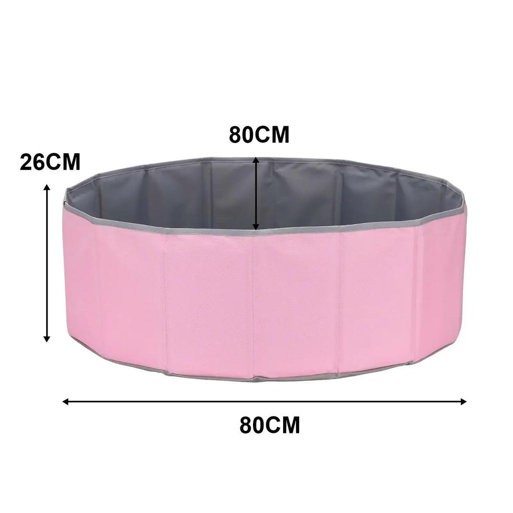 ocean Ball Pits for Kids Toddlers Babies Oxford Cloth Portable & Foldable Ball Pool Indoor Outdoor 80*26cm (Balls Not Included)