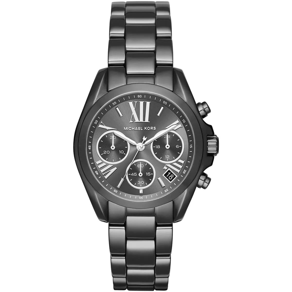 

Женские часы Michael Kors Sofie с кристаллами, серебристый тон, нержавеющая сталь, MK6249 чёрный