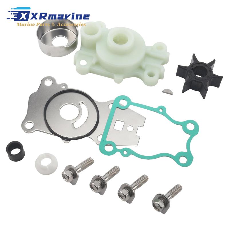 Water Pump Impeller Kit Fits for Yamaha 25 To 40 HP Outboard Motors Replaces 66T-W0078-00 66T-W0078-01 66T-W0078-A0