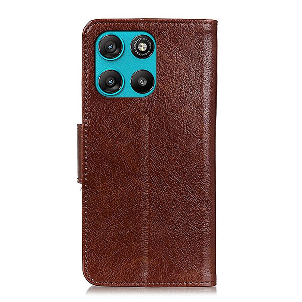 Phone Case For Motorola Moto G67 Power 5G/G57 Power 5G Nappa Texture Split Leather Wallet Phone Cover