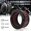1pc Motorcycles Air Cleaner Intake Filter Universal Air Filter Element Replacement for Harley Sportster XL 883 1200 48 2004-up Air Filters 7
