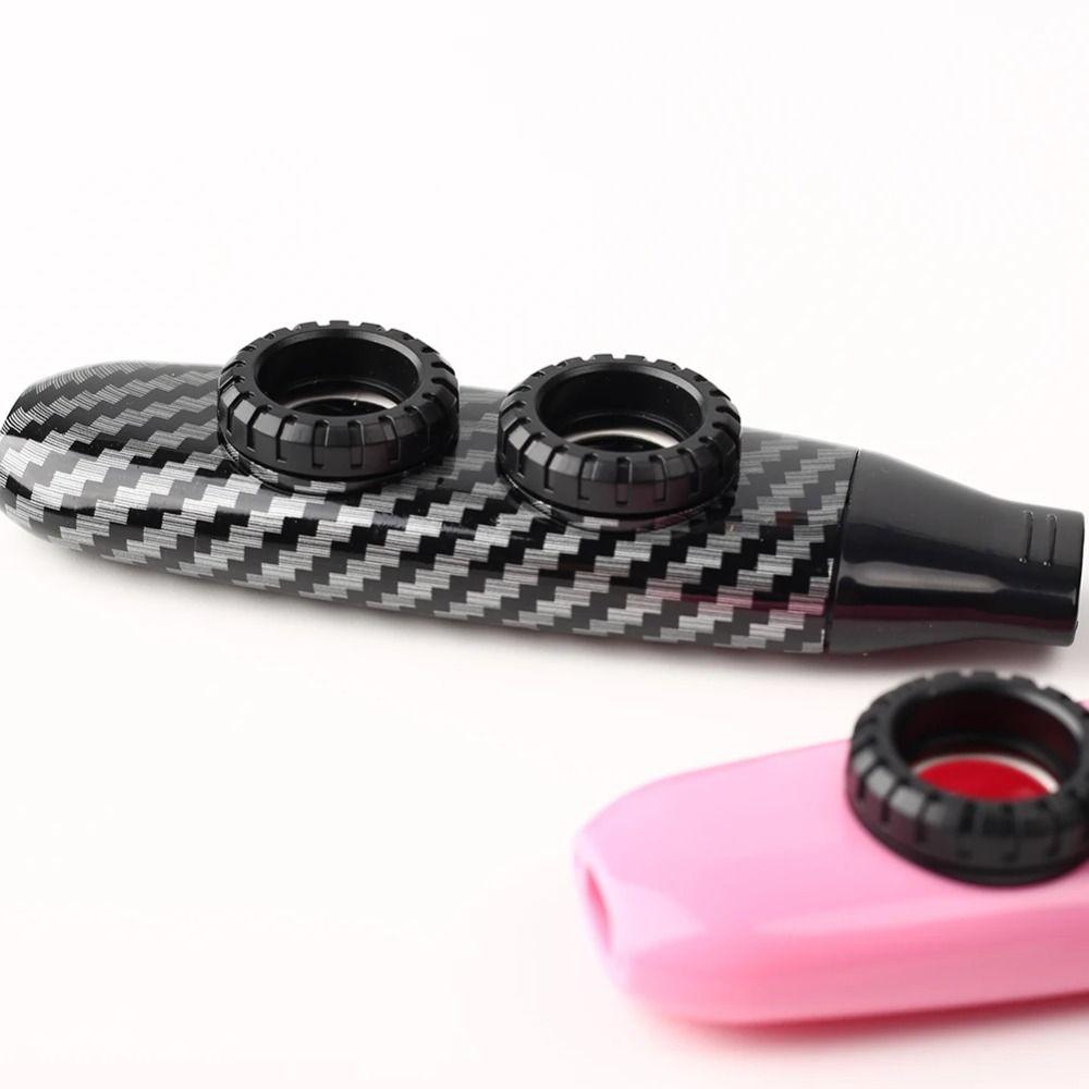 Double Hole Design Colored Kazoos Multi Colors ABS Kazoo Instrument Kazoo Instrument  Performance