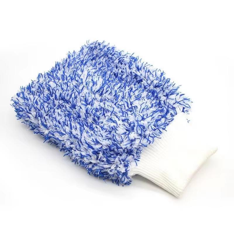 High Density Soft Car Cleaning Glove Ultra Soft Mitt Microfiber Madness Wash Mitt Easy To Dry Auto Detailing Car Wash Mitt