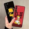 Fun S-simpsons Phone Cover Case for Samsung Galaxy A04 A10 A20 A01 A02 Note 20 Ultra 9 10 A03 A05 A06 A50 A70 A30 A40 A07