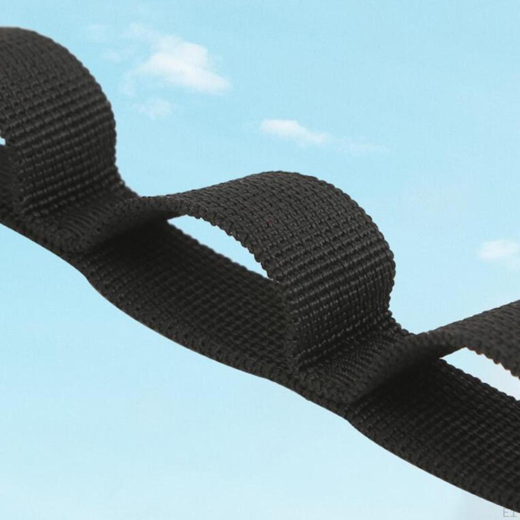 Adjustable Daisy Chain Rope Lanyard Muntaineering Climbing Nylon Climb Ascender Hammock Safety