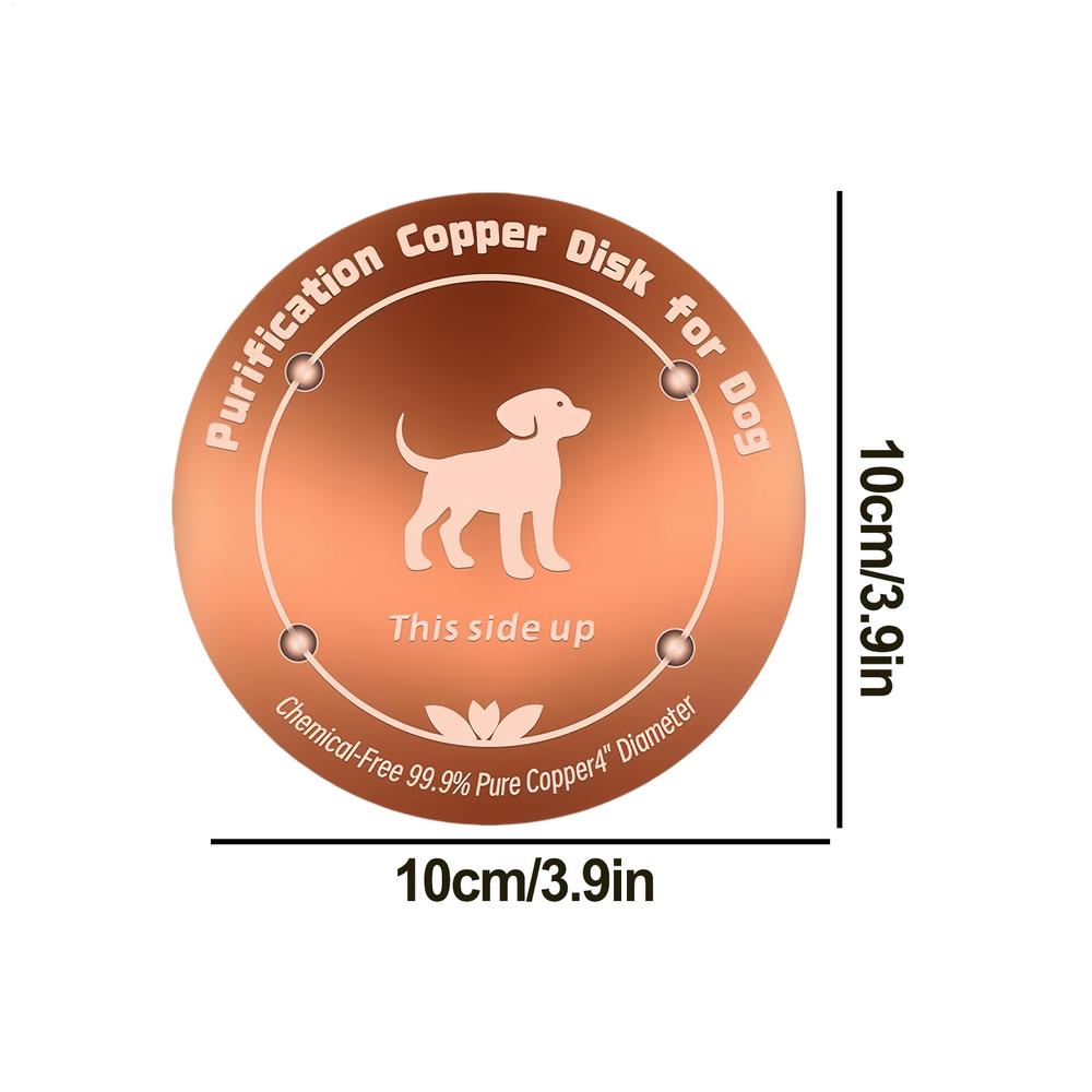10cm Bird Bath Copper Disk Reinforced Natural Copper Tray Outdoor Bird Bath For Pet Food Aviary Finch Monk Parrots Home Garden