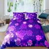 Dog Lover Duvet Cover Hand Drawn Paw Print Doodles Circular Pattern Drawing Style Animals Bedroom Decorations Coral Turquoise
