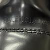 Great BALENCIAGA Boots TRACTOR BOOTIE Side Gore Black Leather Women Used