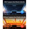 For Tesla Model Y/3 2020-2026 Windshield Sun Shade Umbrella Nano-Ice-Crystal Coatings Protect Car from Sun Rays & Heat Damage