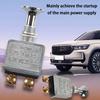 2 Position On-Off 75 AMP Heavy Duty Metal Push Pull On Off Switch 2 Terminals for Trucks/ Hot Rods/ Boat/Race Car