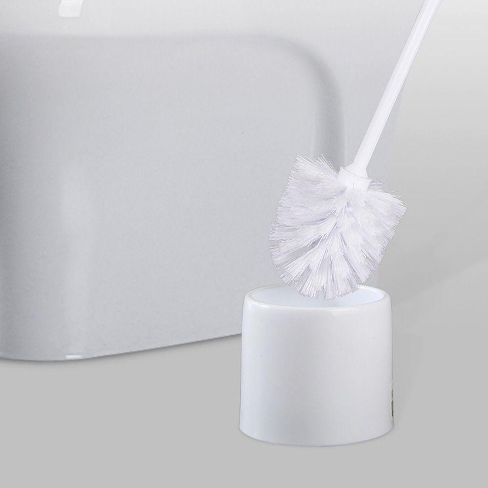 Combination Toilet Brush Durable Cleaning Kit With Base Toilet Tools  Home