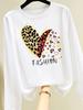 (Asian Size) Cute Love 90s Clothing Women Graphic Tee O-neck Print T Shirt Casual Autumn Winter Spring Fashion Top Long Sleeve T-shirts