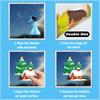 Christmas Window Stickers White Snowflake Elk Holiday Window Glass Door Decoration Stickers