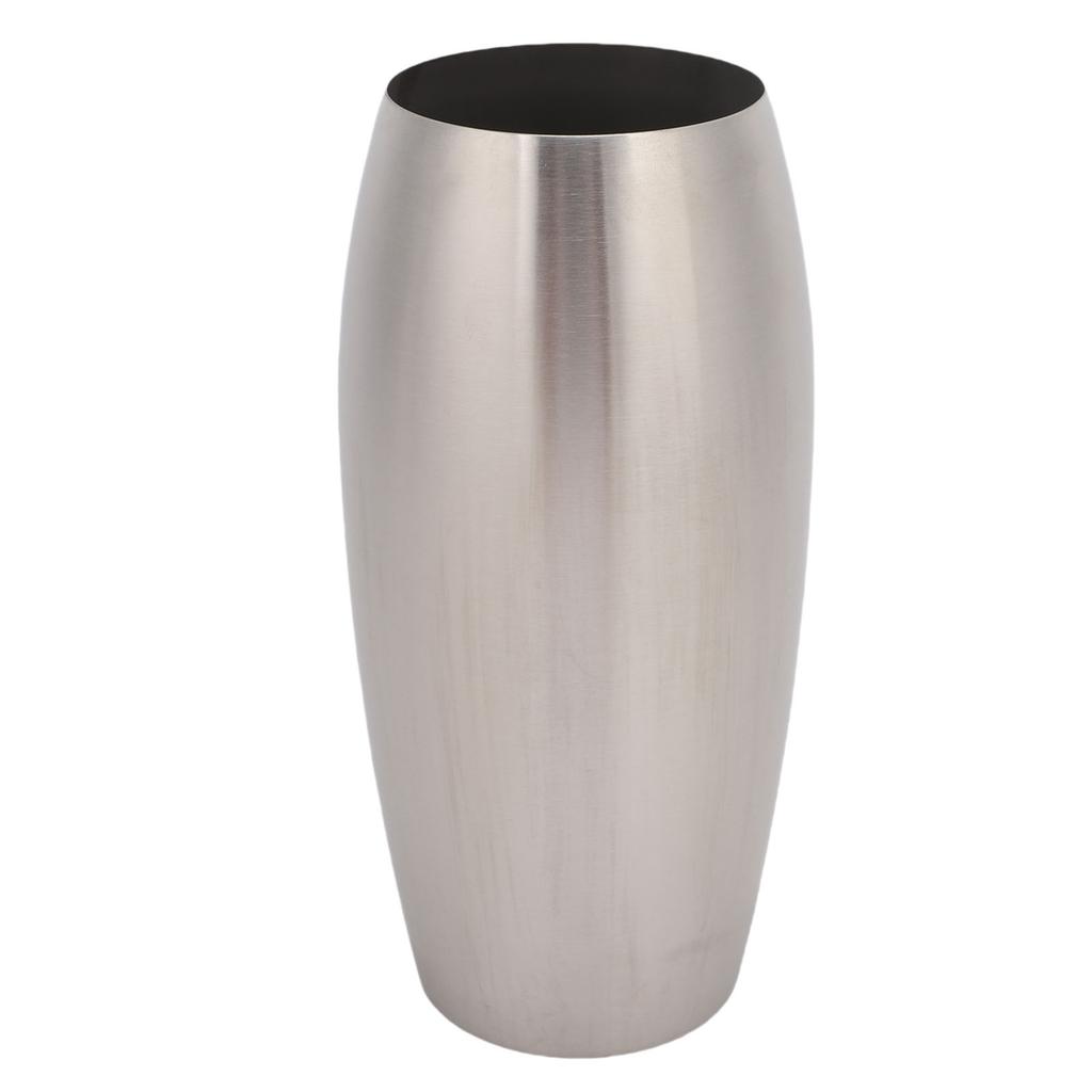 304 Edelstahl Blumenvase Multifunktional Modern Tischdeko Hydroponische Blumenvase für Hochzeit Hotel Zuhause