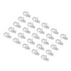 25Pcs Lobster Claw Clasps Stainless Steel Lobster Clips for   Bracelets Necklace Jewelry Making 9x6mm