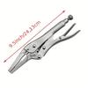 9.5 Inch Long Nose Locking Pliers Toughbuilt Multitool Labor-saving Pliers Welding Clamp Suitable for Car Maintenance Hand Tools