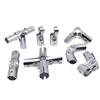 1Pcs 20/25/32mm Pipe Joint Carbon Steel Galvanized Fixed Clamp New Rod Support Rack  Clothes Display