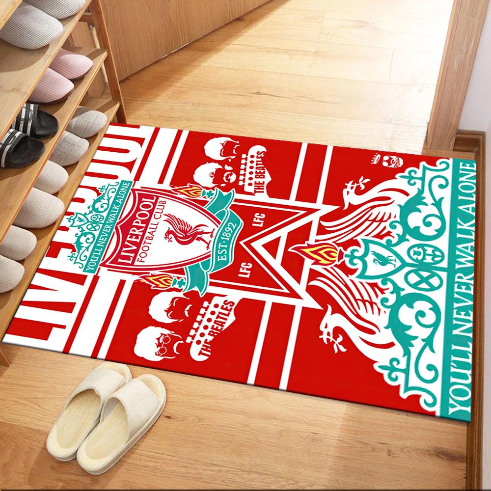 Liverpool Football Club Carpet Perfect For Entryway Outdoor Hallway Study Room Antislip Carpet Decorate Offices Wedding Party Gift