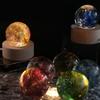 Chroma Led Night Lamp Smooth Milky Way Lamp Interior Decoration Crystal Ball  Couple Dating