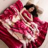 Winter Blankets Thickened Double Raschel Blankets Single Double Blankets To Keep Warm Student Dormitory Single Double Blankets