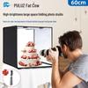 PULUZ 60cm LED Yumuşak Işık Fotoğraf Stüdyosu Kiti