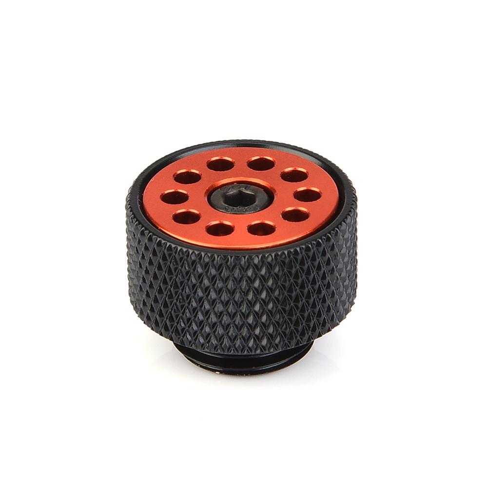 G1 4 Air Exhaust Plug Fitting For Computer Water Cooling System Computer Protection (Red)