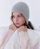 Laenilaeni Angora Strap Bonnet Beanie - Angora Strap Beanie [ Grey ]