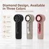 Digital Display Mini Cooling Fan Long-Lasting Personal Electric Fan Indoor Outdoor Use