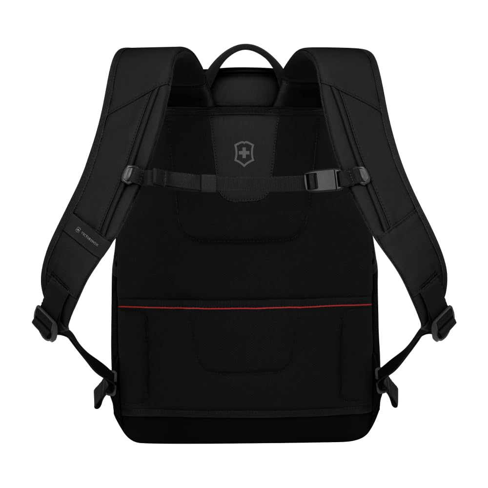 Victorinox Altmont Modern Deluxe 27L Features a Standalone Laptop Sleeve Sound Pocket for Antibacterial Multifunctional Design for Business and Black