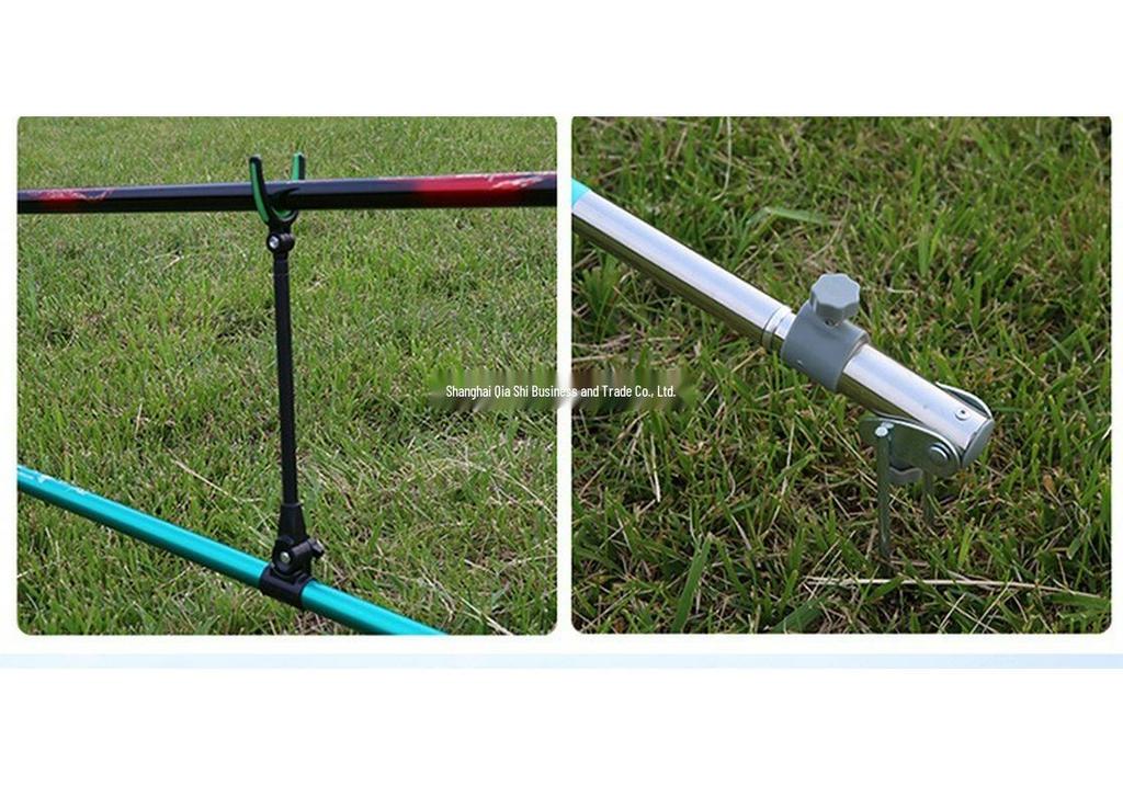 Ultra-Light Carbon Fishing Rod Stand & Holder for Box and Chair Use