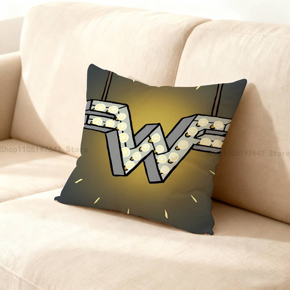 Rock Band W-Weezer Pillow Case For Sofa Decor Car Office Room Printing Cushion Cover Decorations and Protector